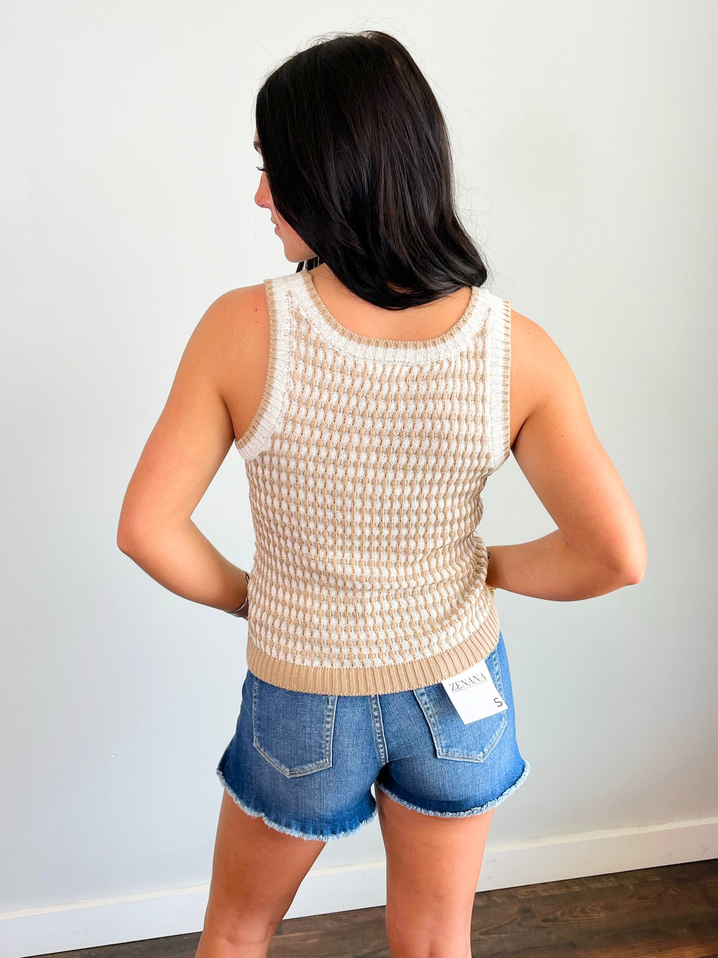 Byron Sleeveless Knit Top