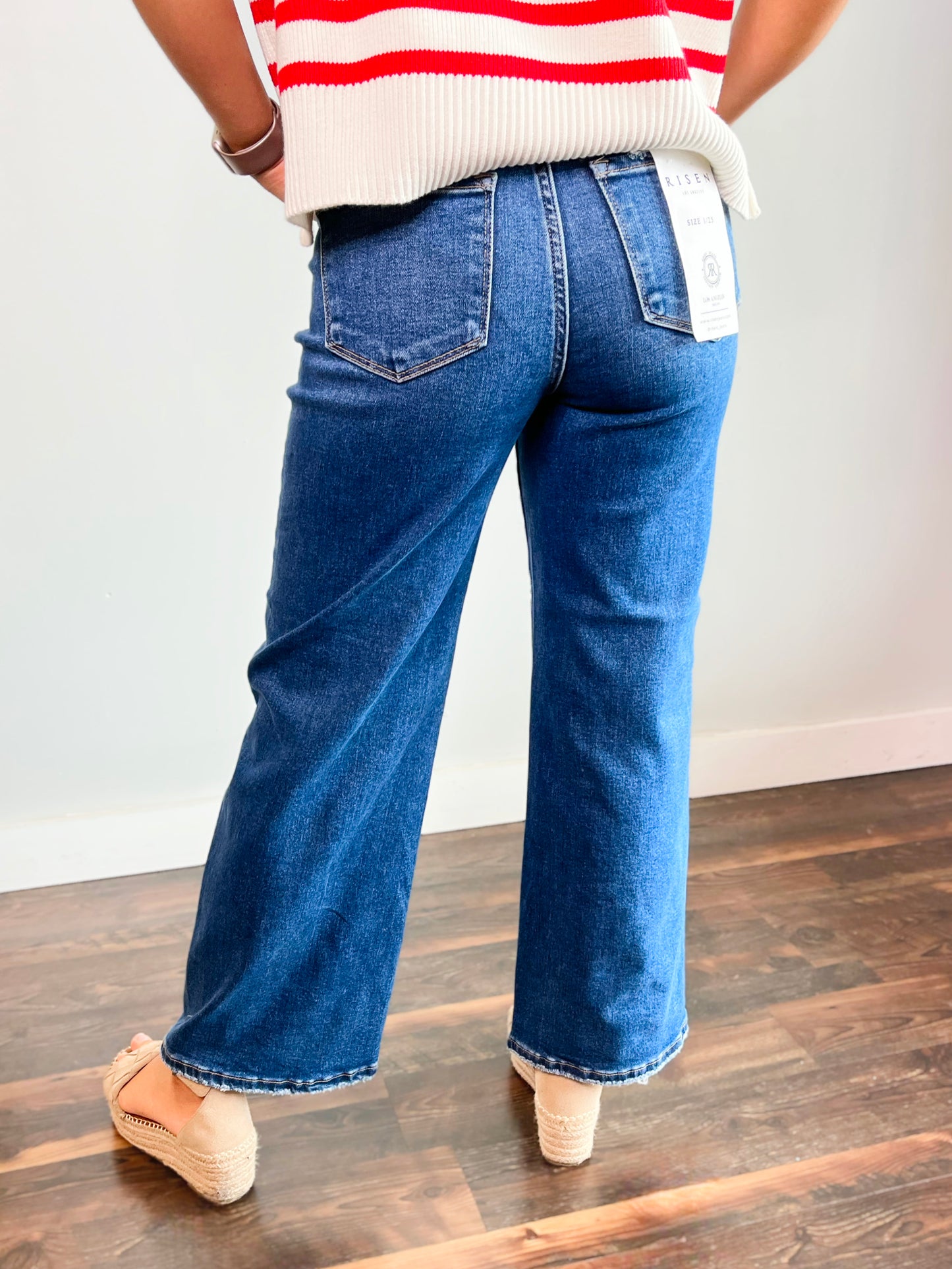 Olivia Tummy Control Cropped Risen Jeans