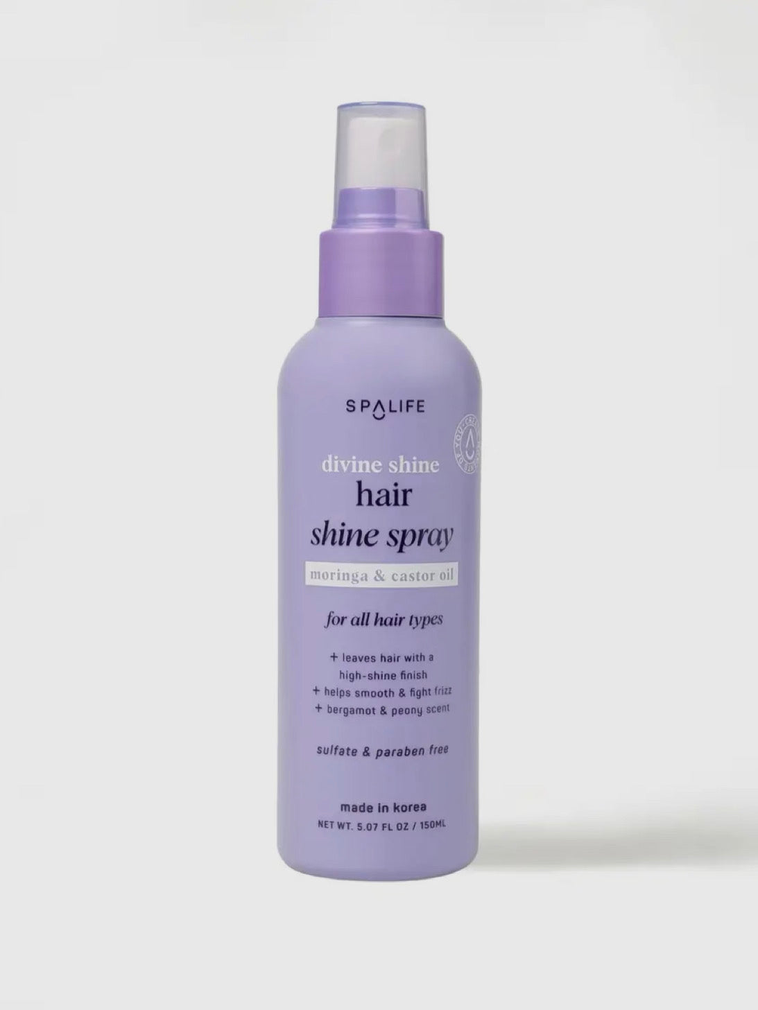 Hair Shine Spray | Divine Shine Moringa & Castor Oil