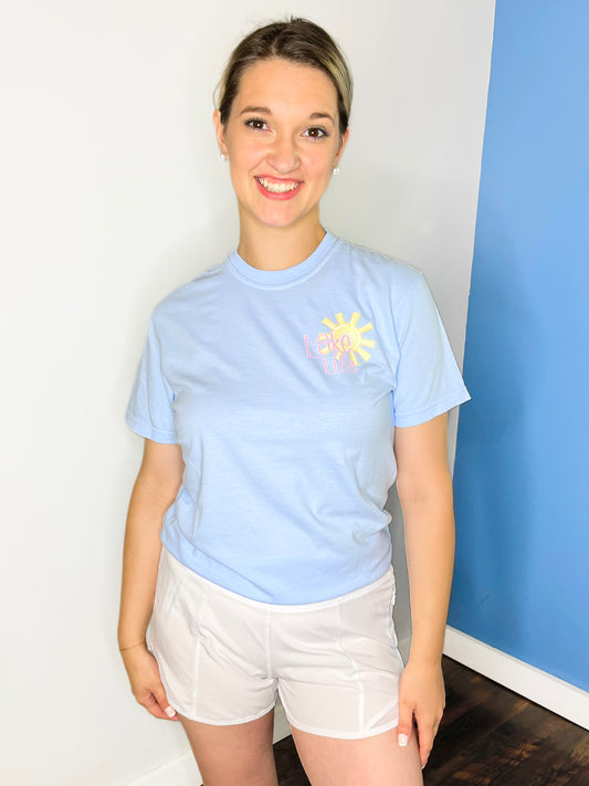 Reba Mesh Detail Active Shorts | White