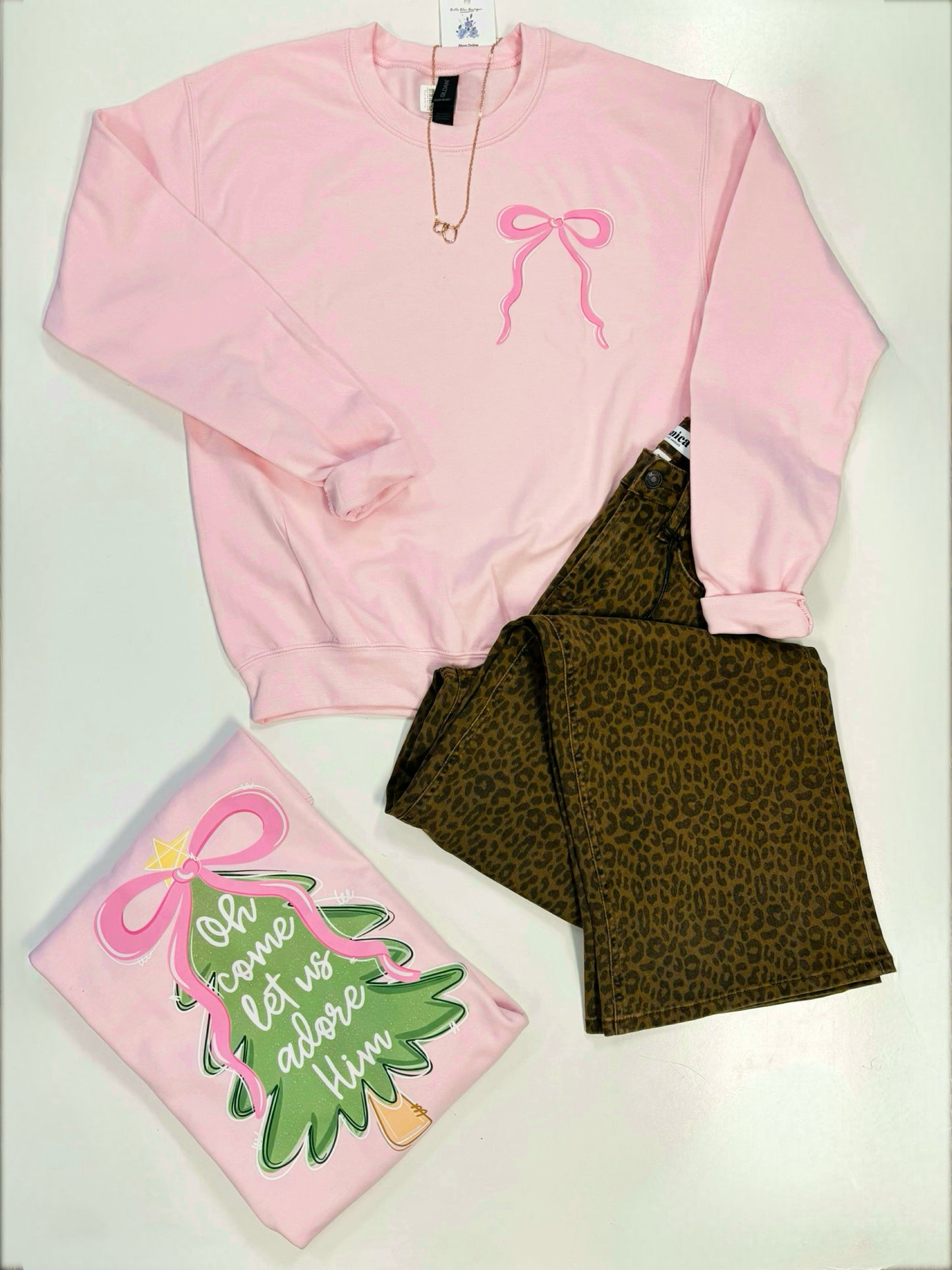 Oh, Come Let Us Adore Him Sweatshirt