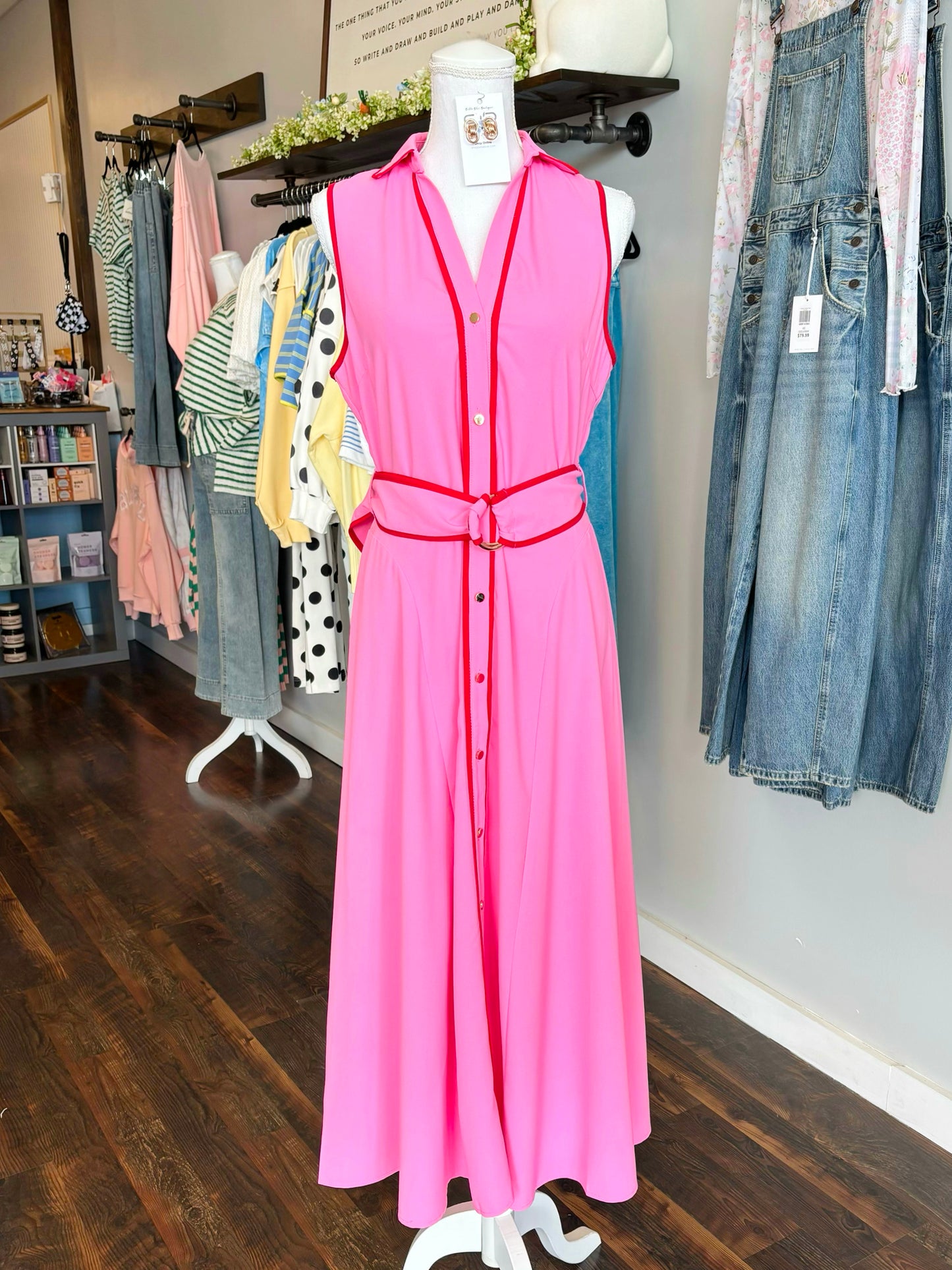 Daniel Contrast Binding Dress