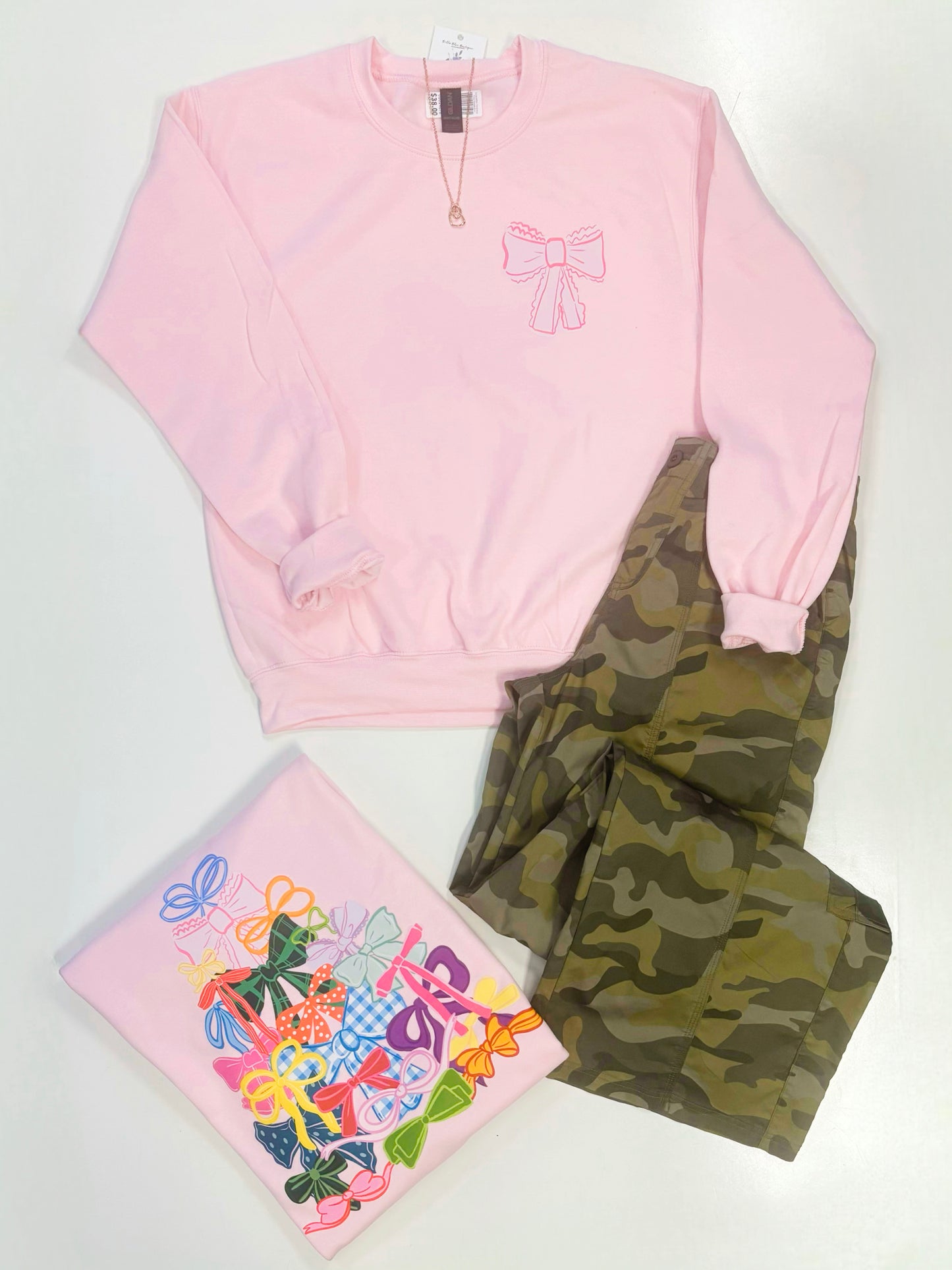 Coquette Christmas Tree Sweatshirt