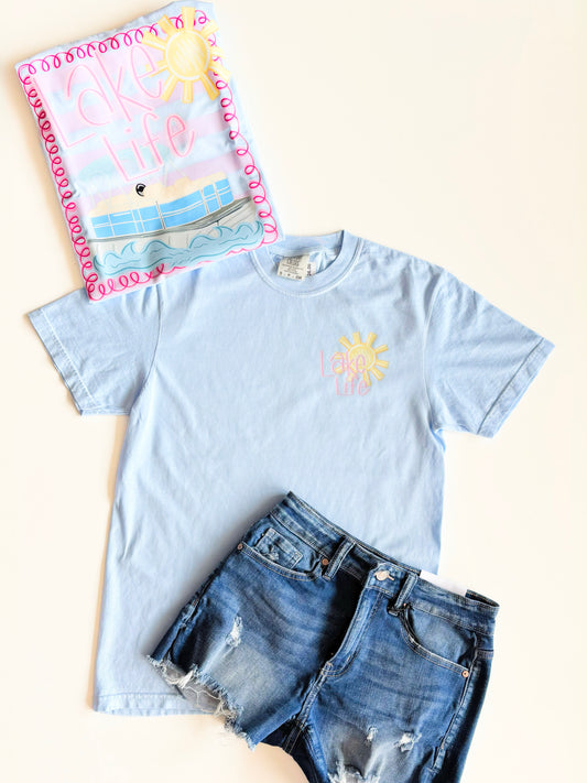 Lake Life Pontoon Tee