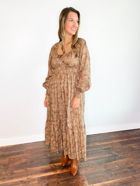 Keisha Floral Maxi Dress