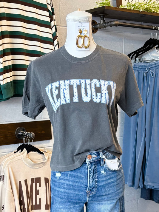 Kentucky Polka Dot Boxy Tee