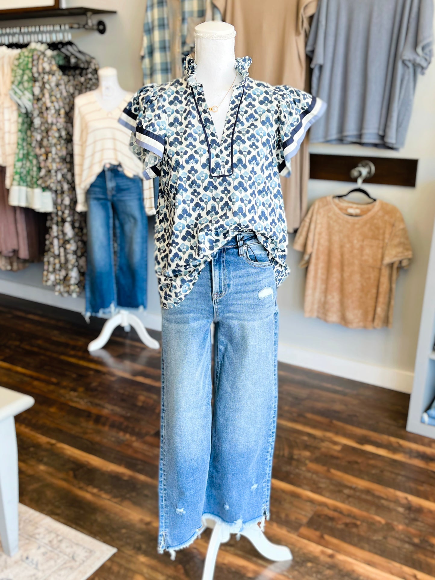 Henry Floral Print Top