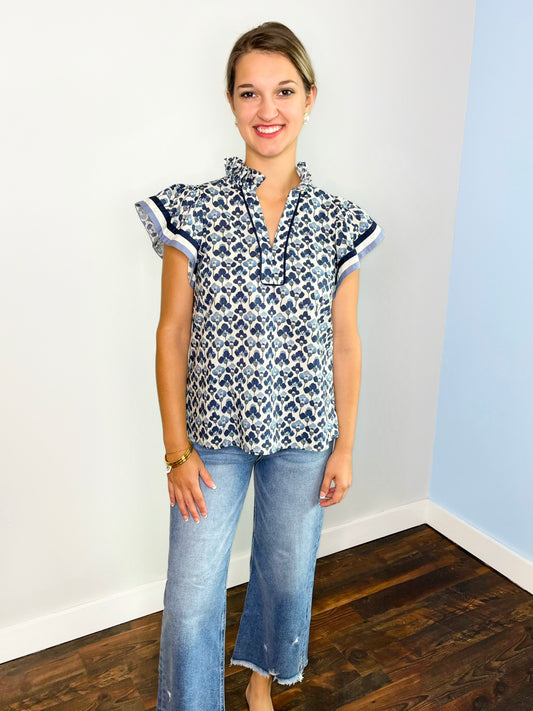 Henry Floral Print Top