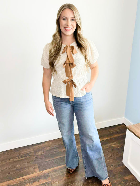 Stella Front Bow Top