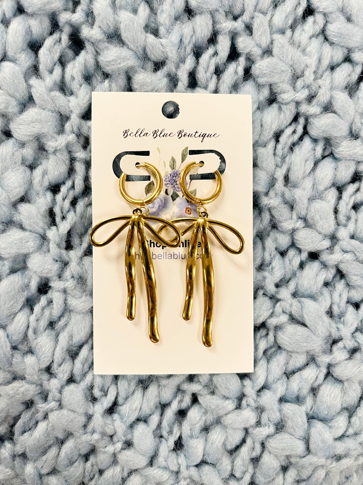 Barton Bow Dangle Earrings