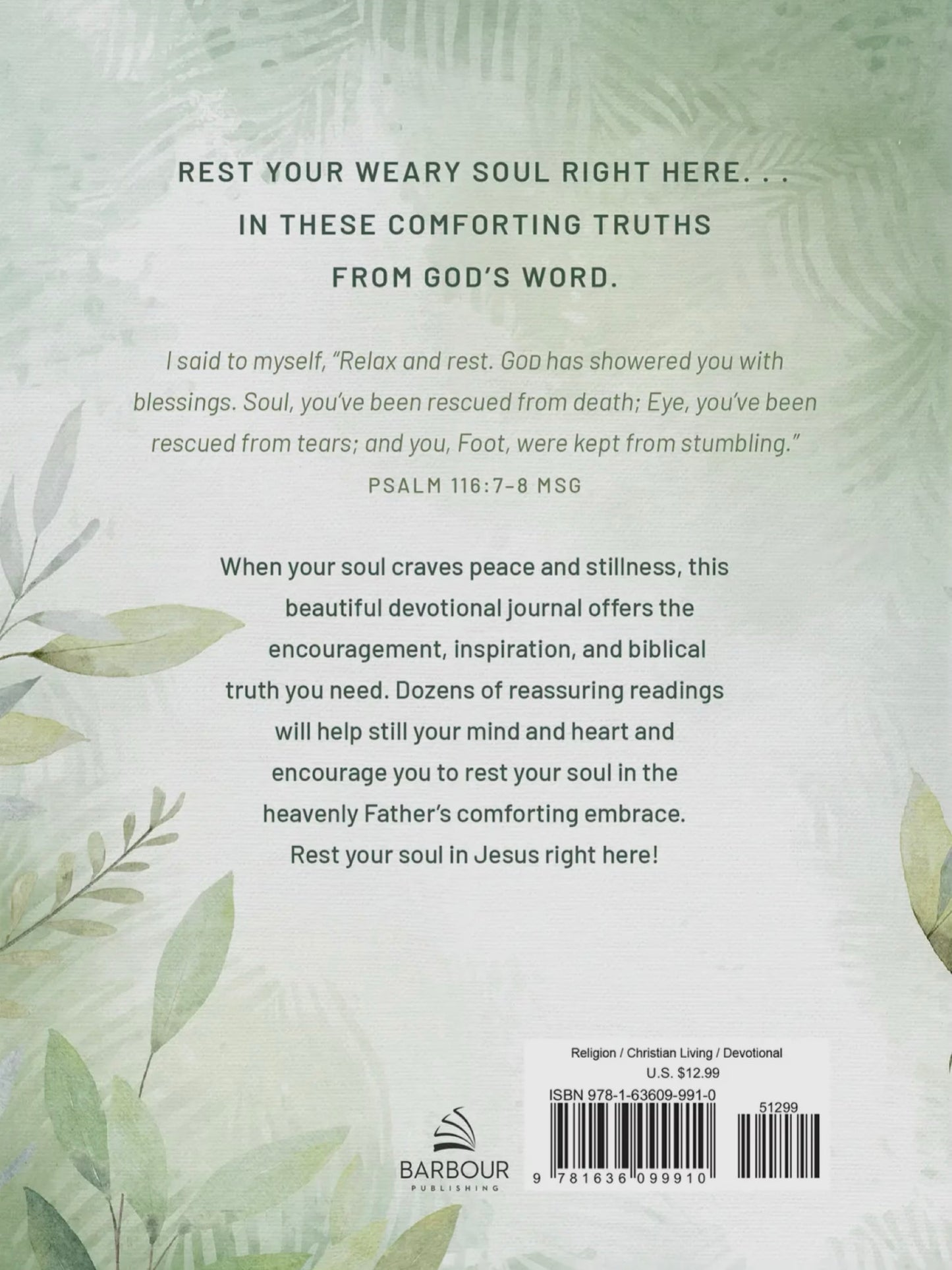 Rest in Jesus: A Devotional Journal for the Exhausted Soul