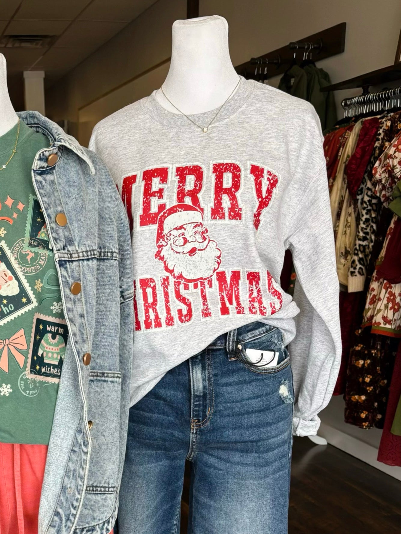 Merry Christmas Santa Sweatshirt