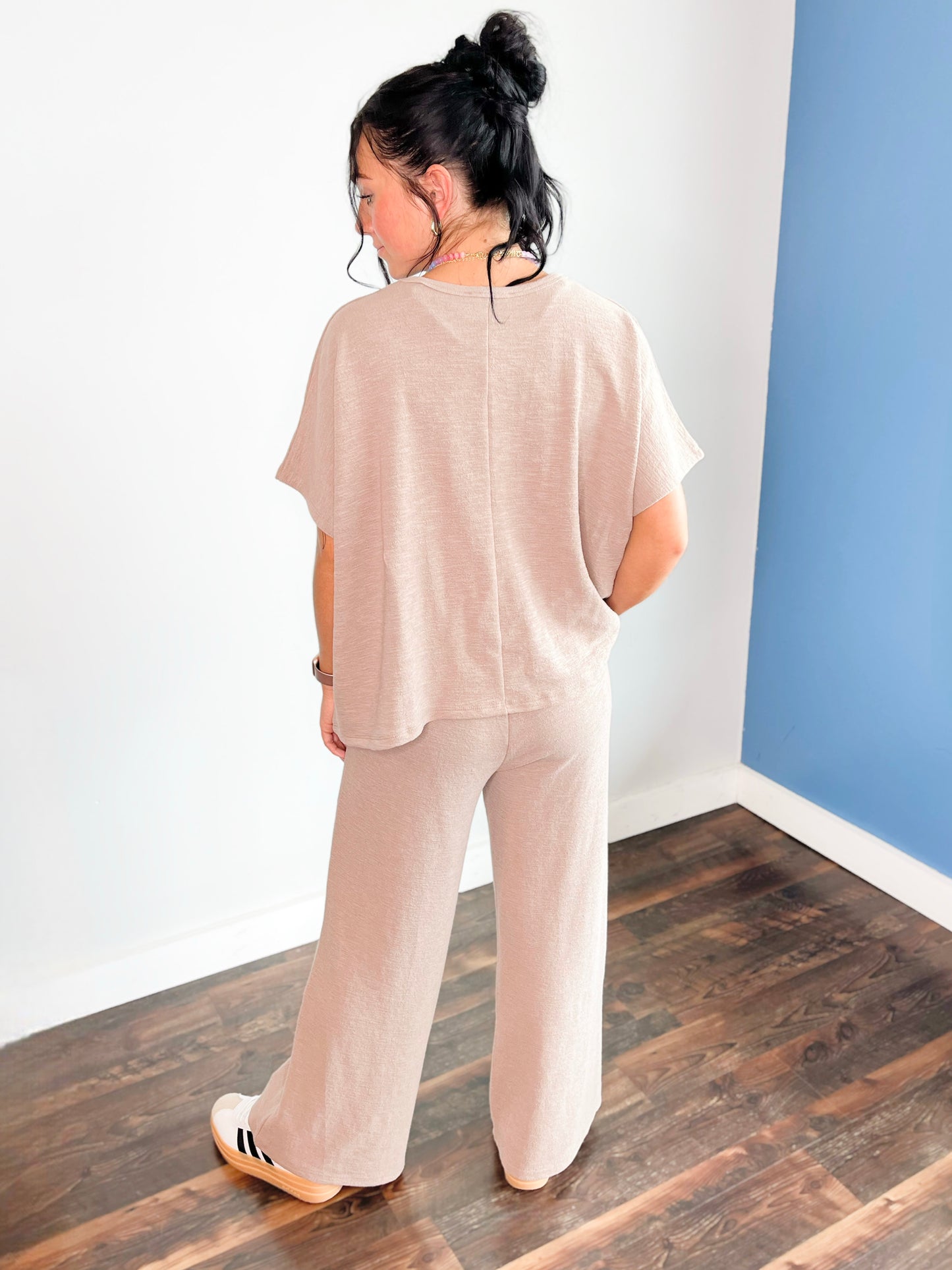 Jameson Cotton Slub Set | Ash Mocha
