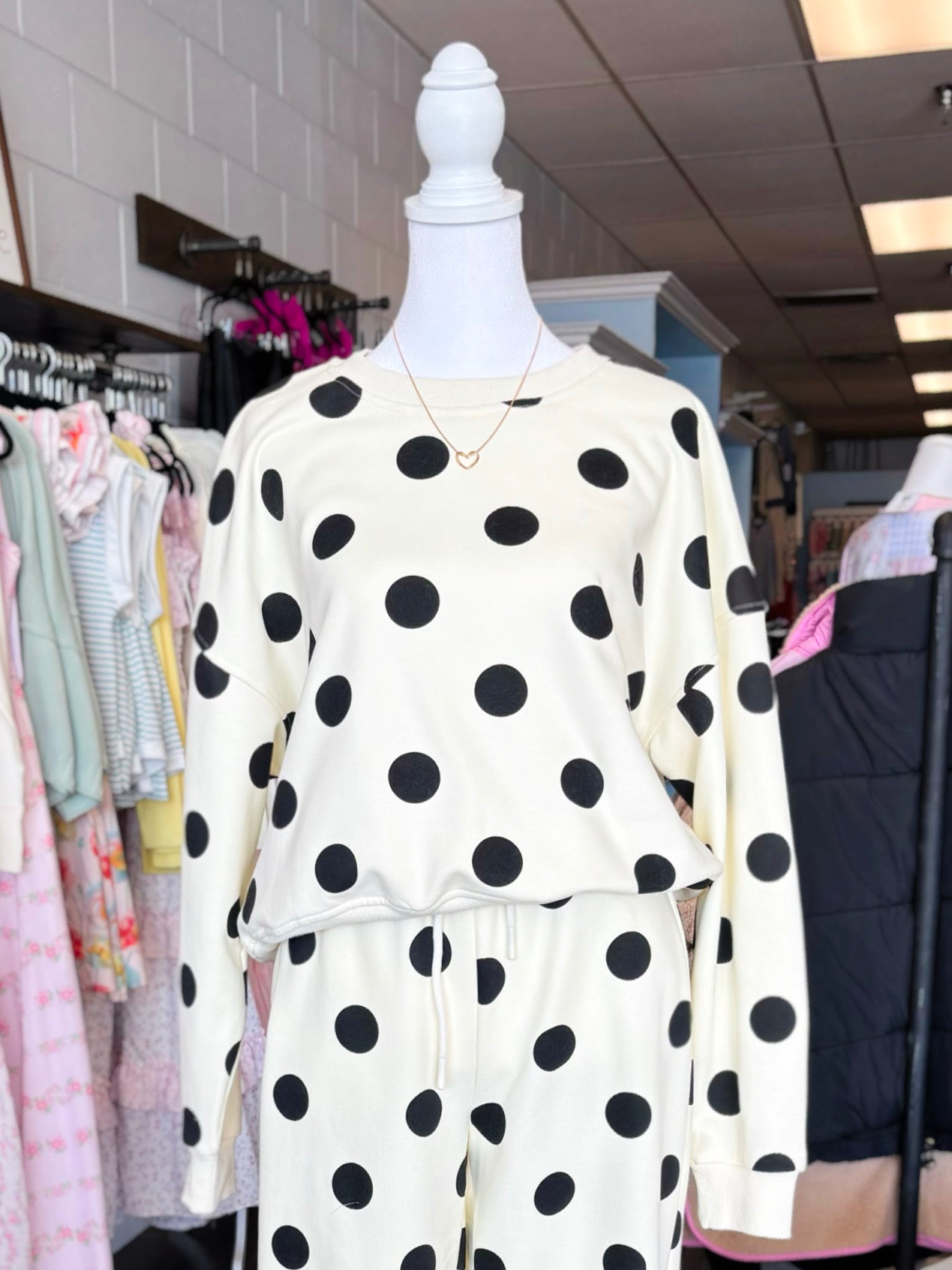 Bentley Polka Dot Sweatshirt