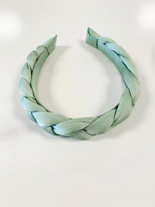 Braided Satin Headbands