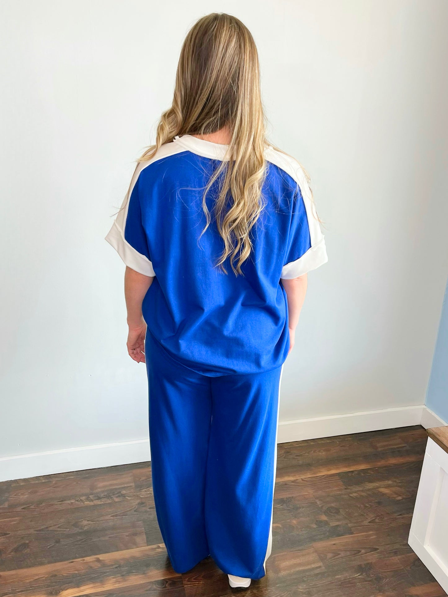 Lee Anne Mineral Washed Set | Blue & White