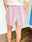 Florina Striped Shorts