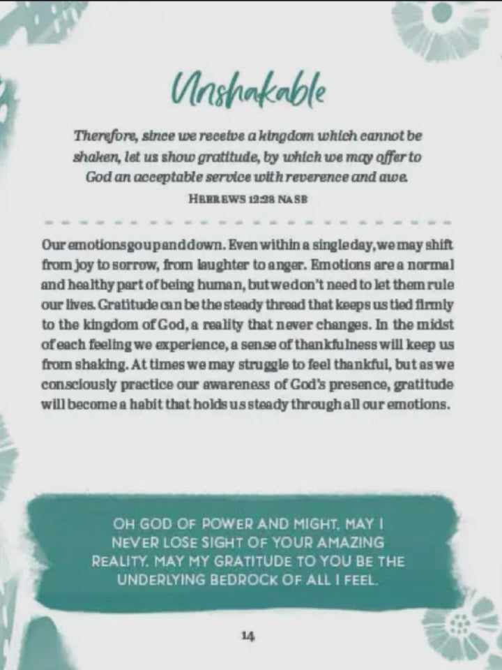 3-Minute Devotional for a Thankful Heart