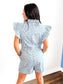 Mitchell Leopard Zip Up Short Sleeve Romper
