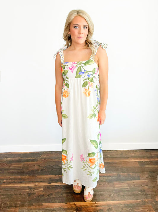 Ada Floral Midi Dress