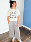 Mila Acid Wash Fleece Pants | Sleet