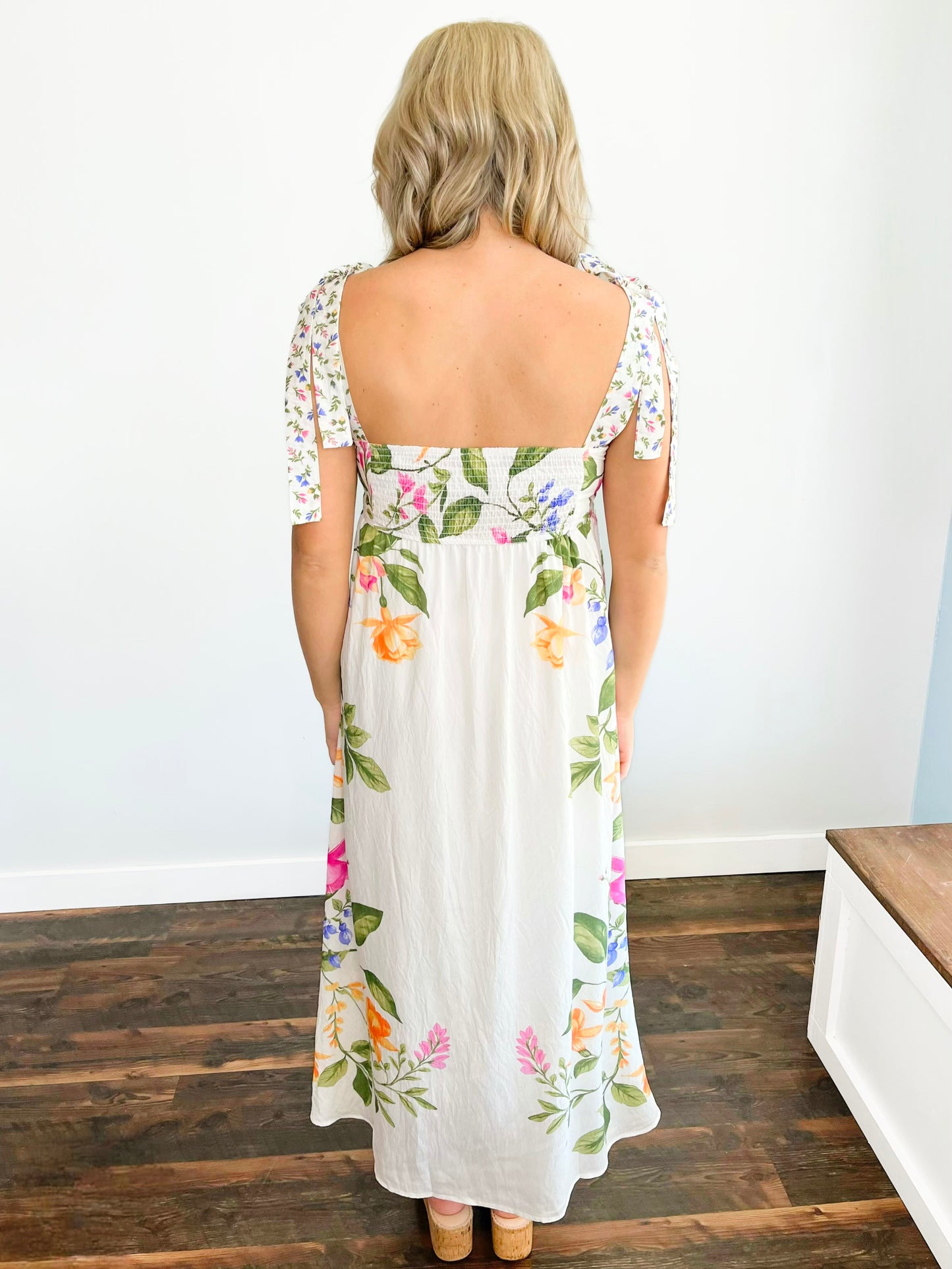 Ada Floral Midi Dress