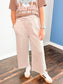 Mila Acid Wash Fleece Pants | Ash Mocha