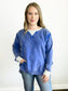 Mabel Color Block Sweatshirt | Royal