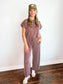 Jasper Ribbed Knit Set | Brown