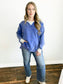 Mabel Color Block Sweatshirt | Royal