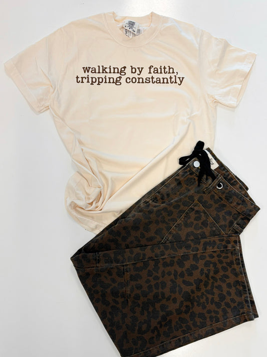 Walking by Faith, Tripping Constantly Tee