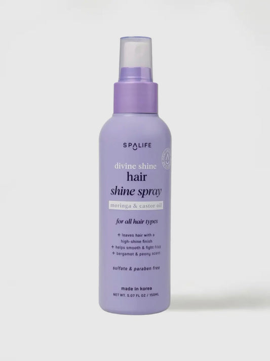 Hair Shine Spray | Divine Shine Moringa & Castor Oil