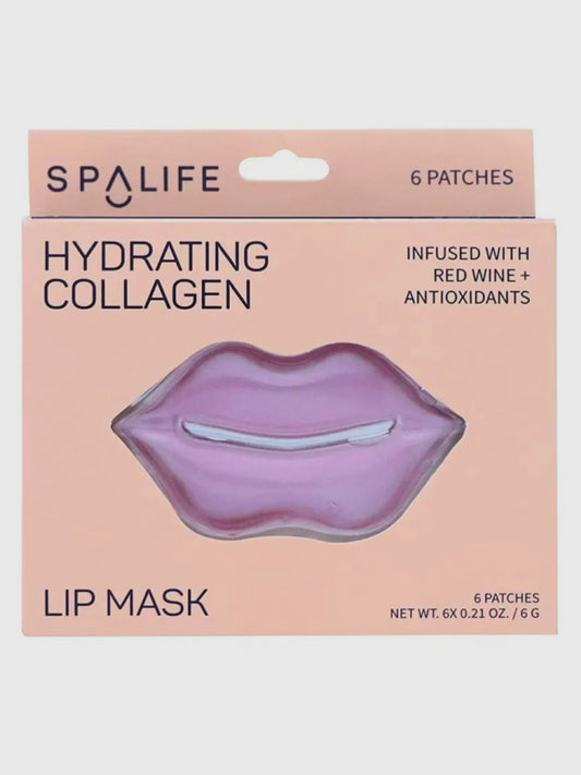 Lip Mask 8-Pack | Hydrating Collagen & Red Wine Hydrogel
