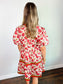 Drea Floral Short Sleeve Dress