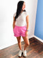 Selena Scuba Dolphin Shorts | Candy Pink