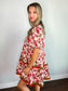 Drea Floral Short Sleeve Dress