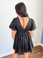 Lyra Bow Detail Floral Applique Dress