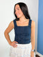 Manning Denim Corset Vest