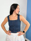 Manning Denim Corset Vest