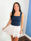 Manning Denim Corset Vest