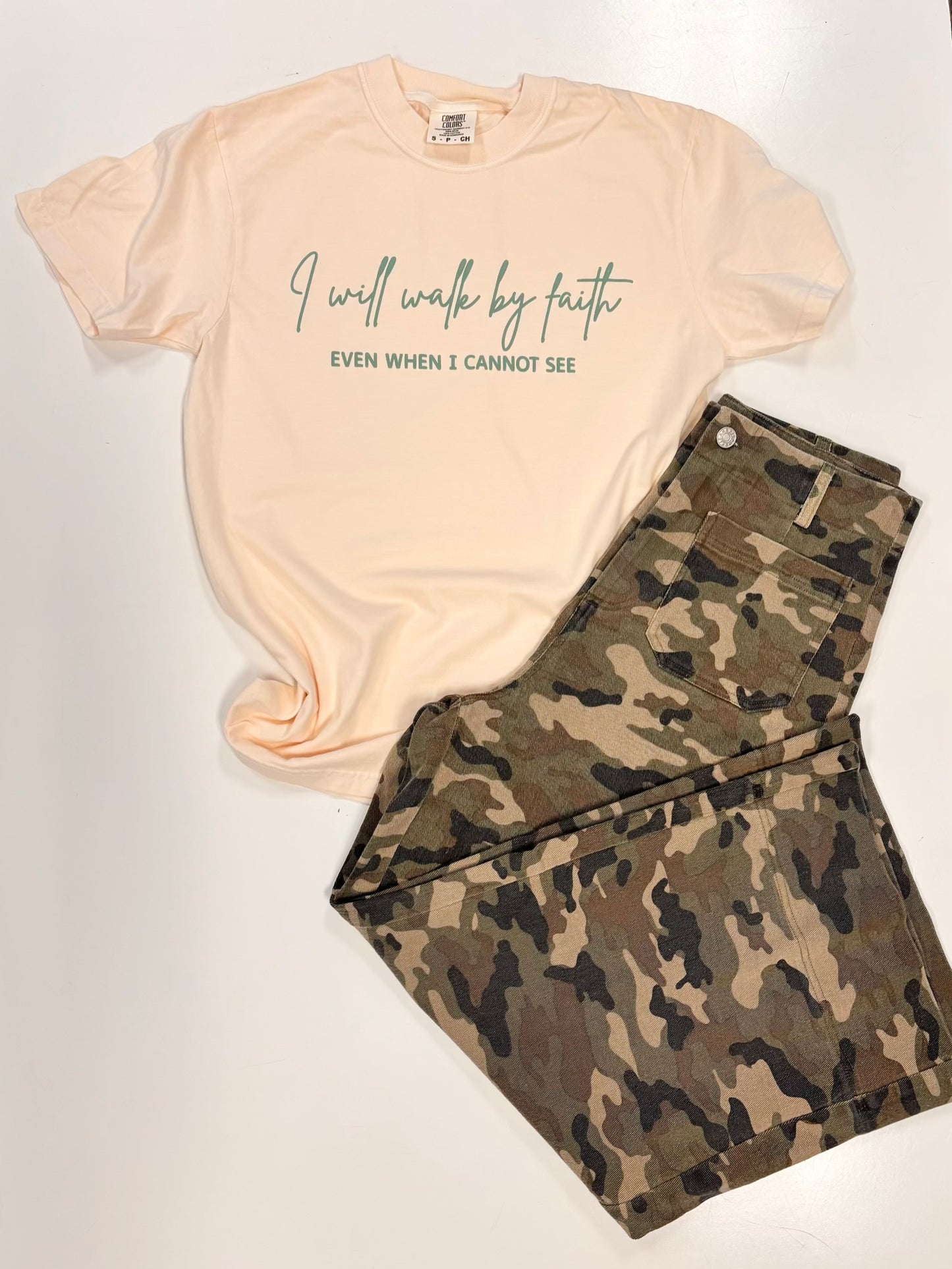 I Will Walk By Faith Tee
