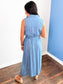 Sloane Button Down Chambray Dress