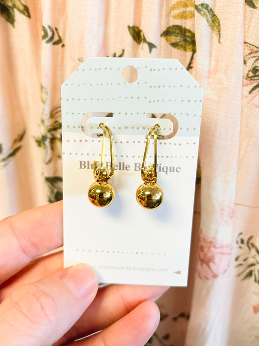 Kaia Ball Drop Earrings