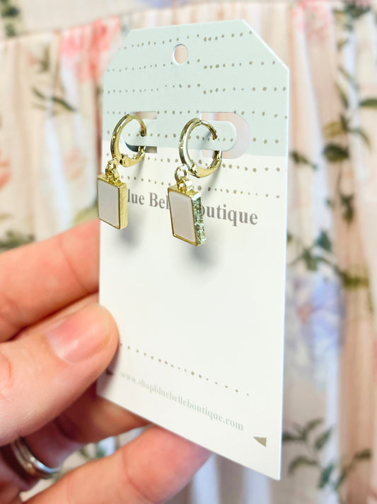 Gia Shell Drop Earrings