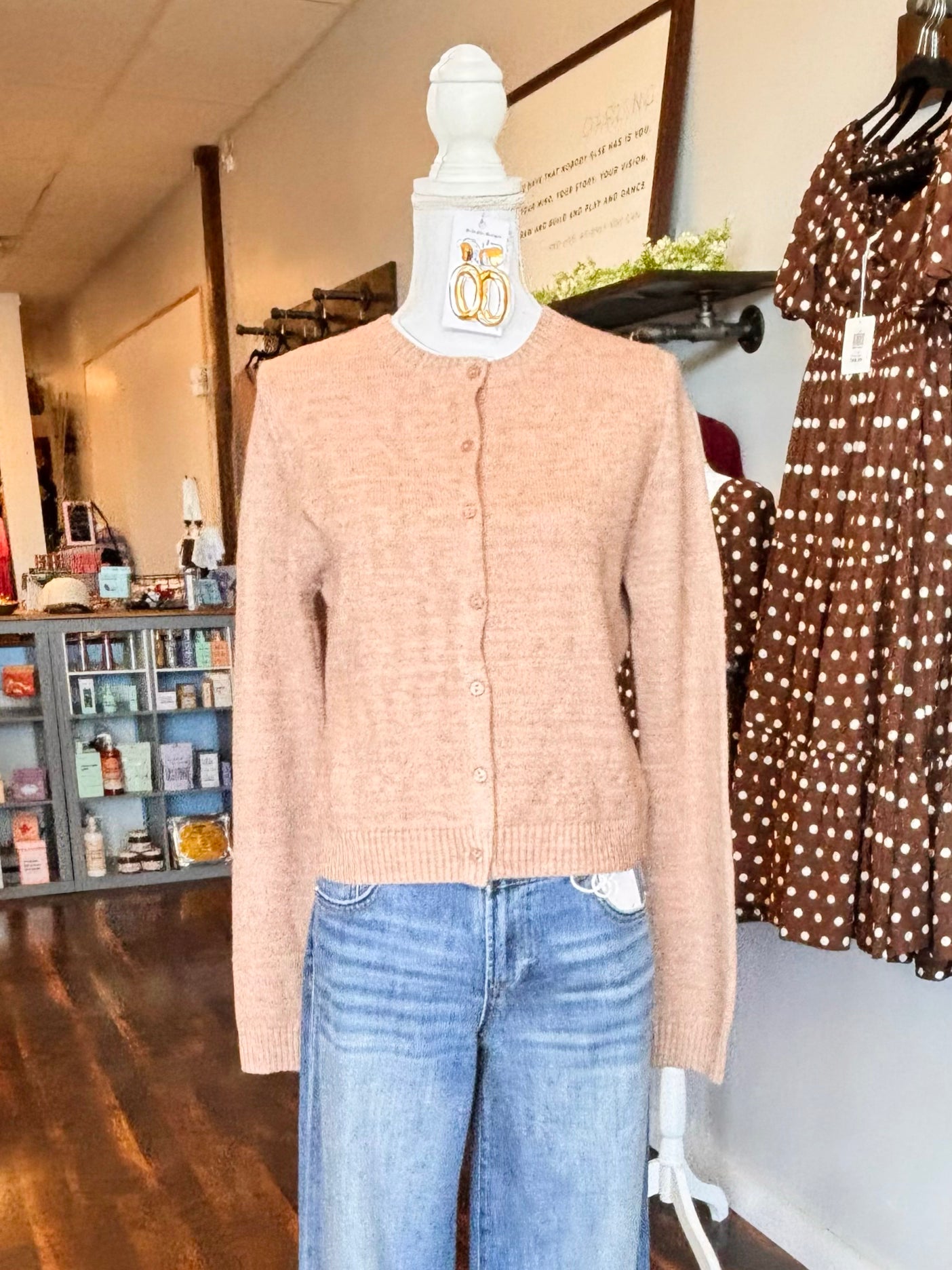 Kori Cardigan | Dark Taupe