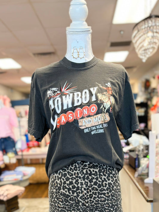 Cowboy Casino Tee