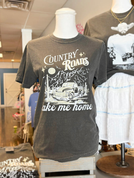 Country Roads Take Me Home Tee