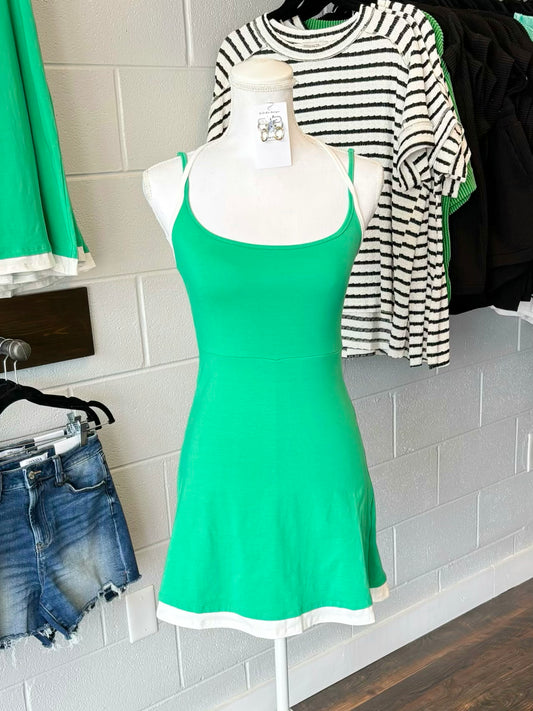 Rory Athletic Dress | Green