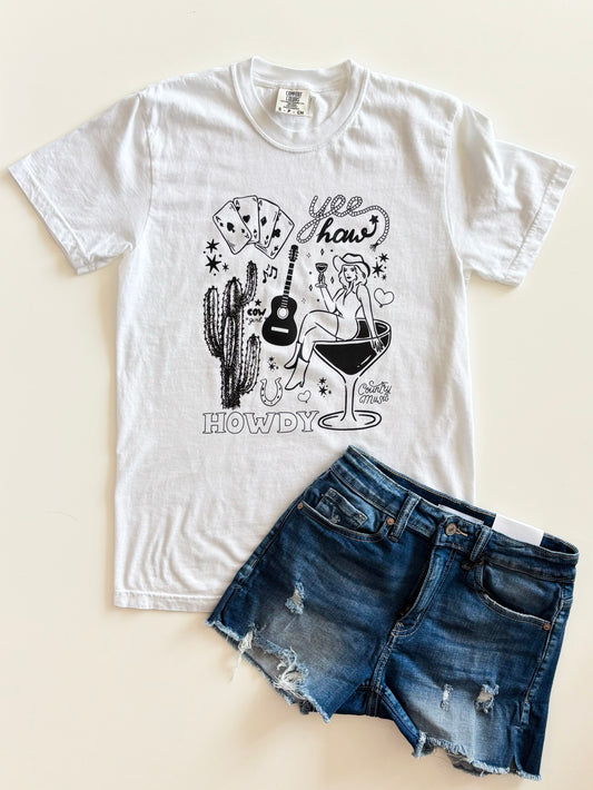 Western Collage Tee