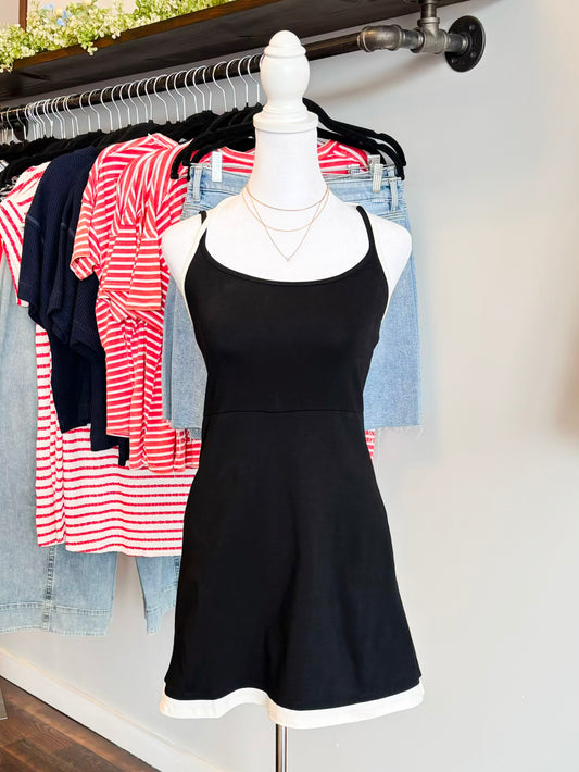 Rory Athletic Dress | Black